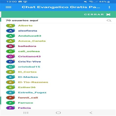 Chat Evangélico Cristiano. – Applications sur Google Play